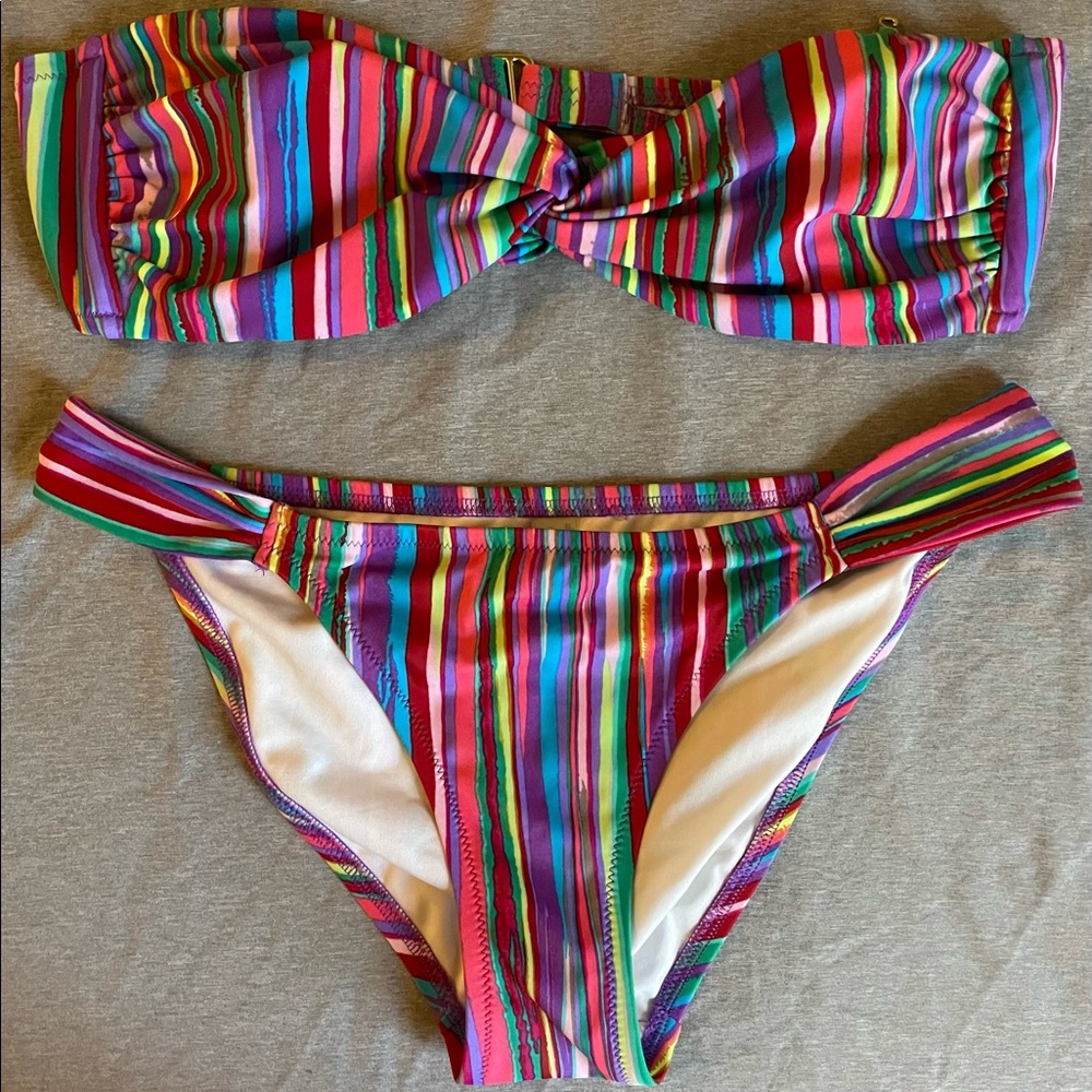 Multicolored Bandeau Bikini Victoria’s Secret